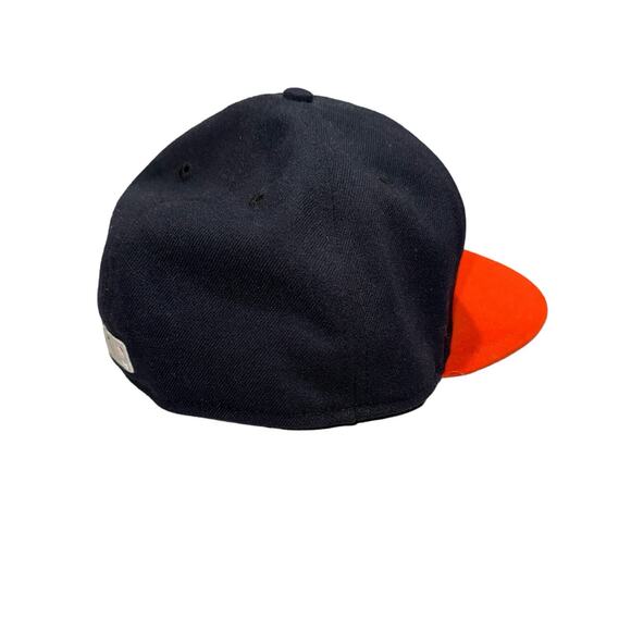 New Era Houston Astros 59Fifty Fitted Snapback Hat - Size 7 5/8 - Picture 3 of 5